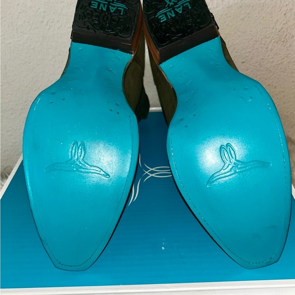 EMMA JANE BOOTIE - OLIVE SUEDE - Picture 6 of 8